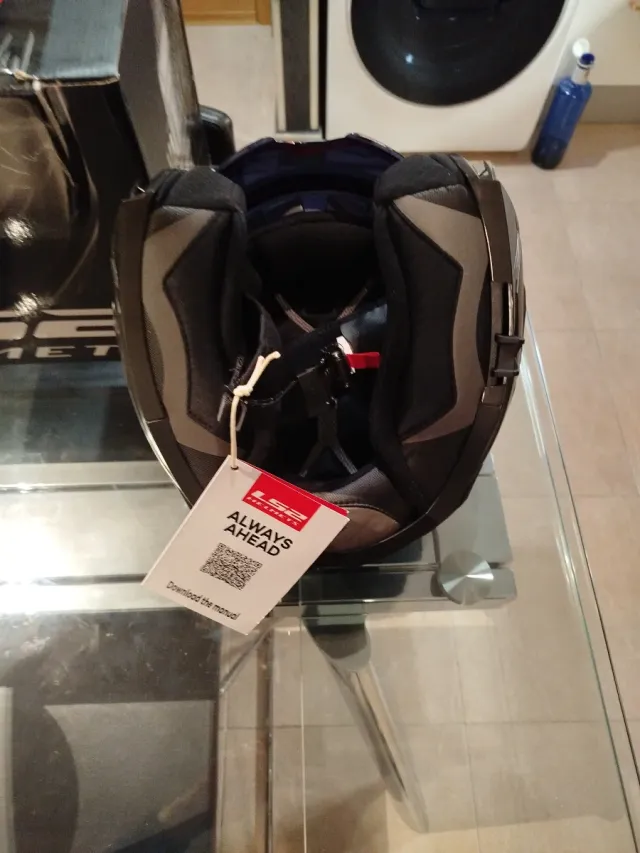 Casco Moto LS2 Negro Mate