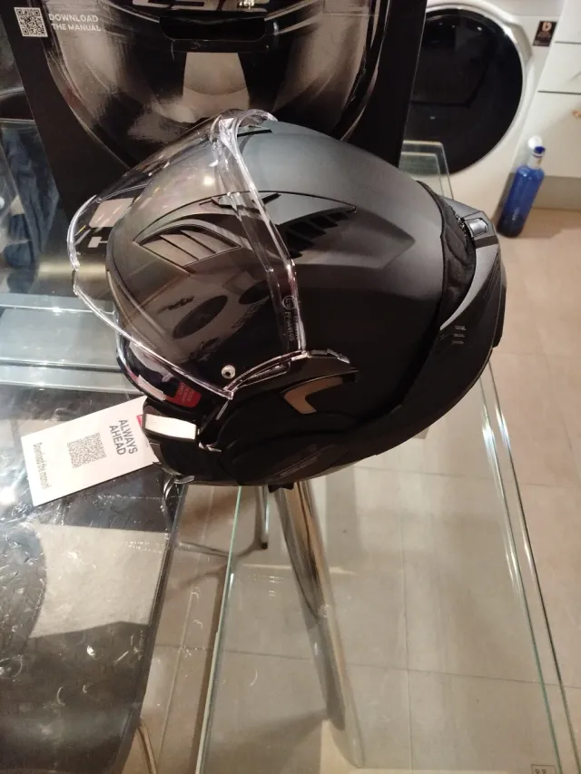 Casco Moto LS2 Negro Mate