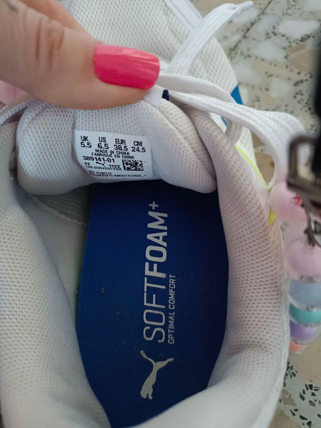 Deportivas Puma Evolve Run Mesh Blancas