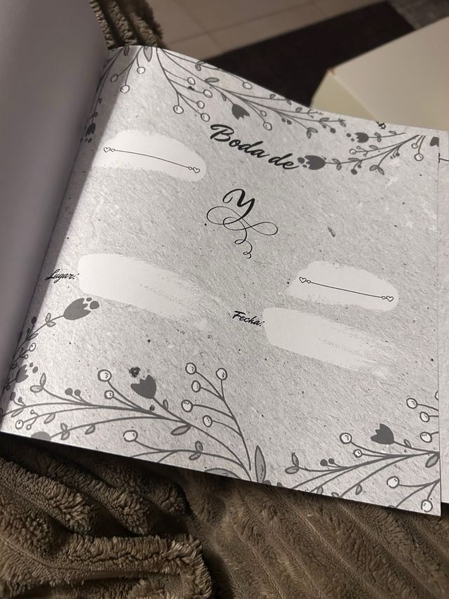 Libro de Firmas Boda Libro de Invitados Persona...