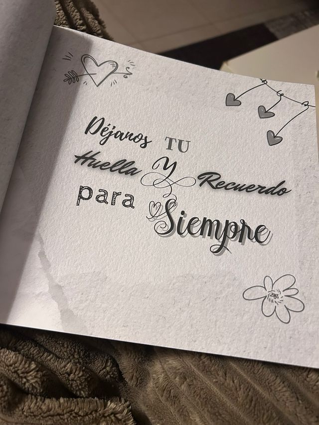 Libro de Firmas Boda Libro de Invitados Persona...