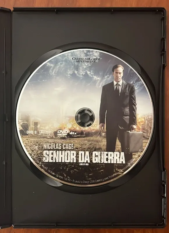 DVD "Senhor da Guerra" - Nicolas Cage