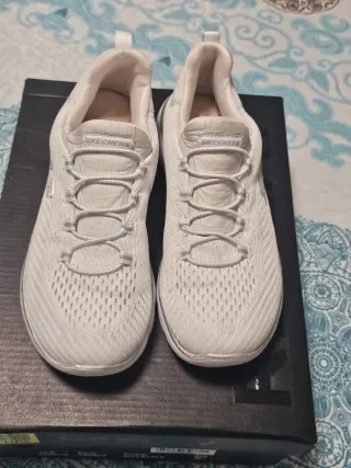 Zapatillas Skechers Blancas Mujer Talla 38