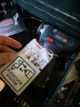 Taladro Bosch 12V-15 FC Flexiclick