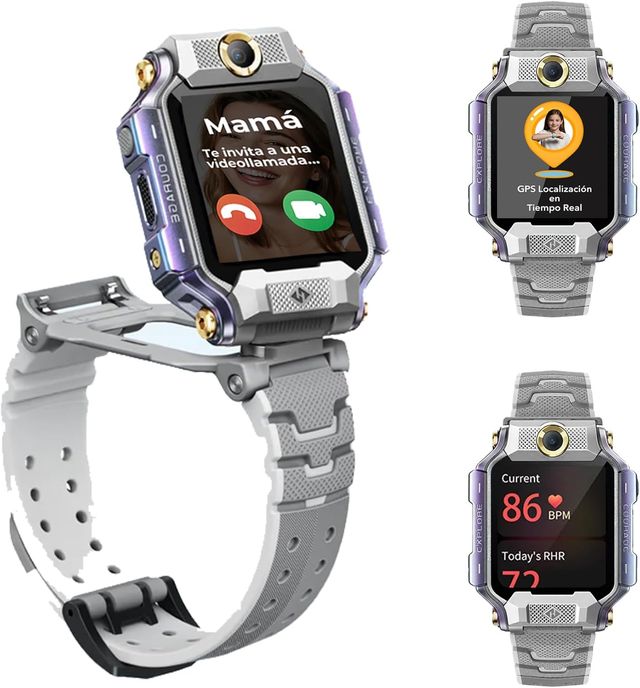 Orologio intelligente da ragazzo iMOO X10 grigio chiaro