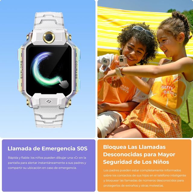 Orologio intelligente da ragazzo iMOO X10 grigio chiaro