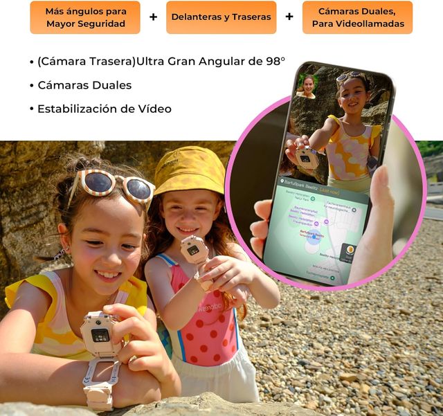 Orologio intelligente da ragazzo iMOO X10 grigio chiaro