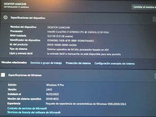 HP Pavilion 17" Pulgadas - Modelo 17-ab004ns