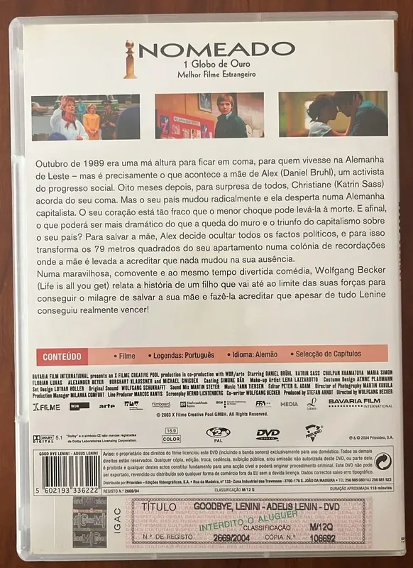 DVD "Good Bye Lenin!" - Wolfgang Becker