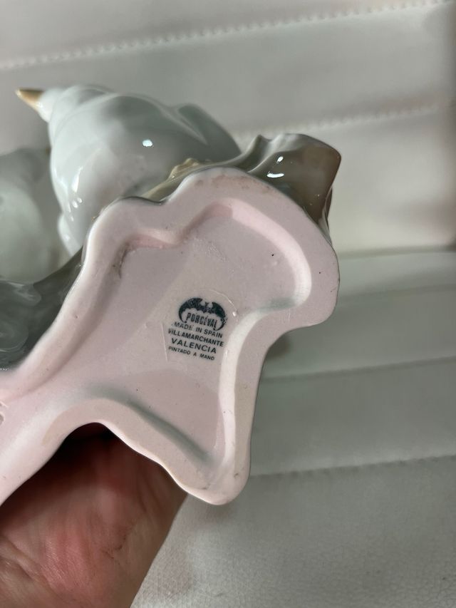 Figura Palomas Porceval paz y amor