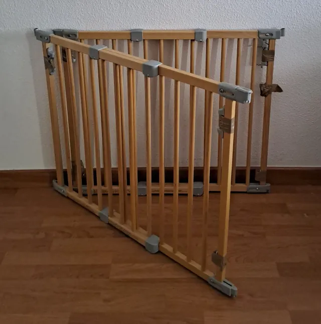 Barrera seguridad Extensible 70-110cm madera