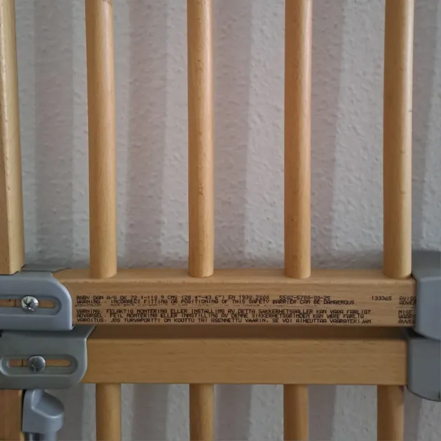 Barrera seguridad Extensible 70-110cm madera