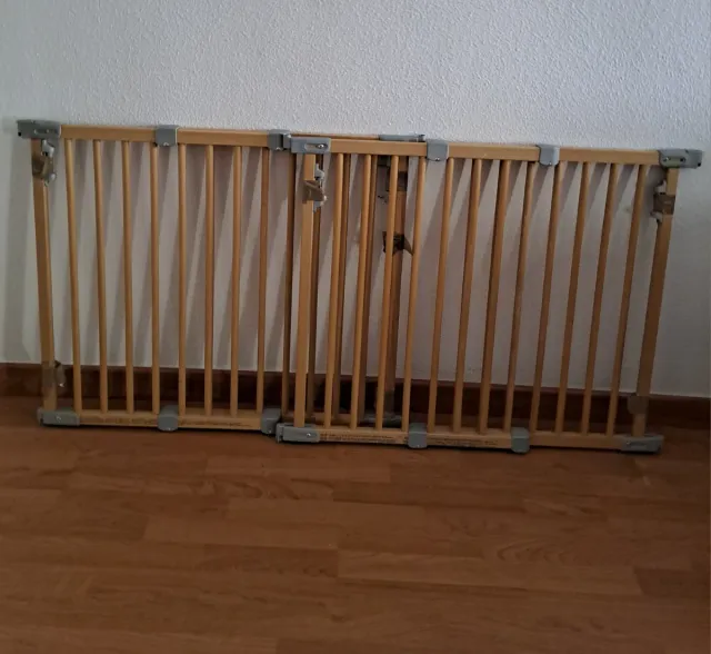 Barrera seguridad Extensible 70-110cm madera