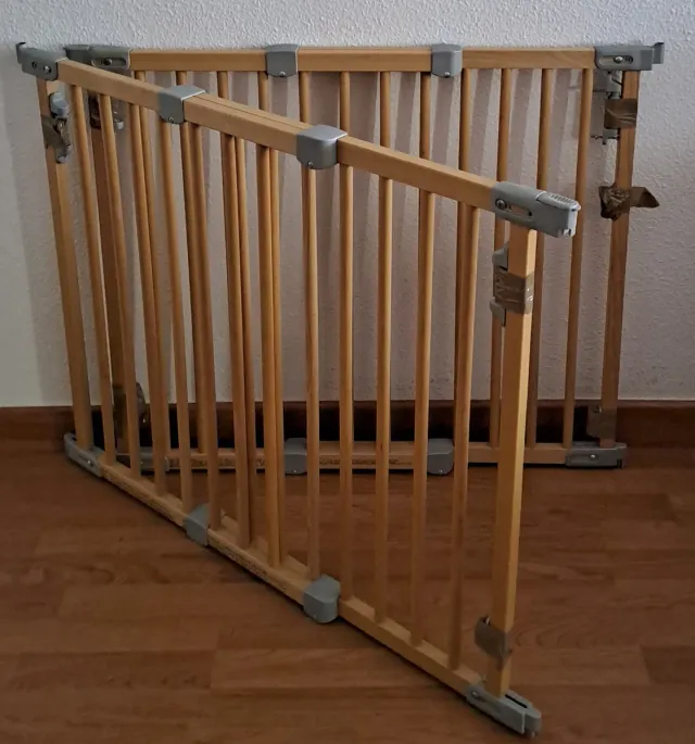 Barrera seguridad Extensible 70-110cm madera