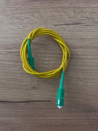 Cable Fibra Óptica 1.5m Amarillo