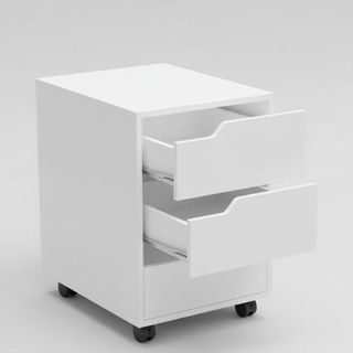 Cajonera Oficina Moderna 3 Cajones con Ruedas