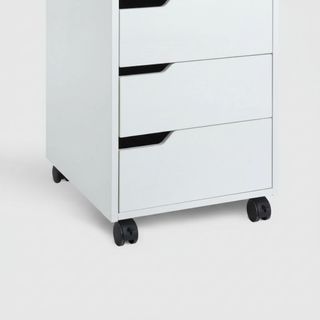 Cajonera Oficina Moderna 3 Cajones con Ruedas