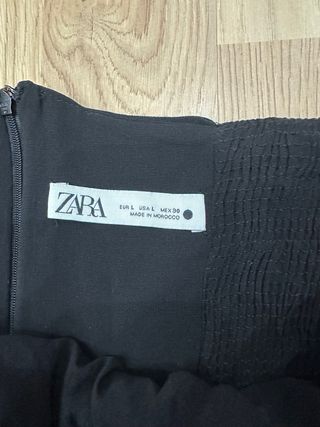Vestido Negro Zara