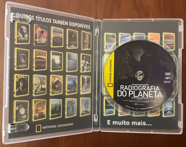 DVD "Radiografia do Planeta" National Geographic