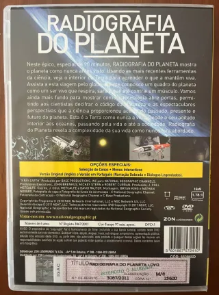 DVD "Radiografia do Planeta" National Geographic