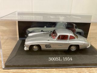 Coche miniatura Mercedes-Benz 300SL 1954