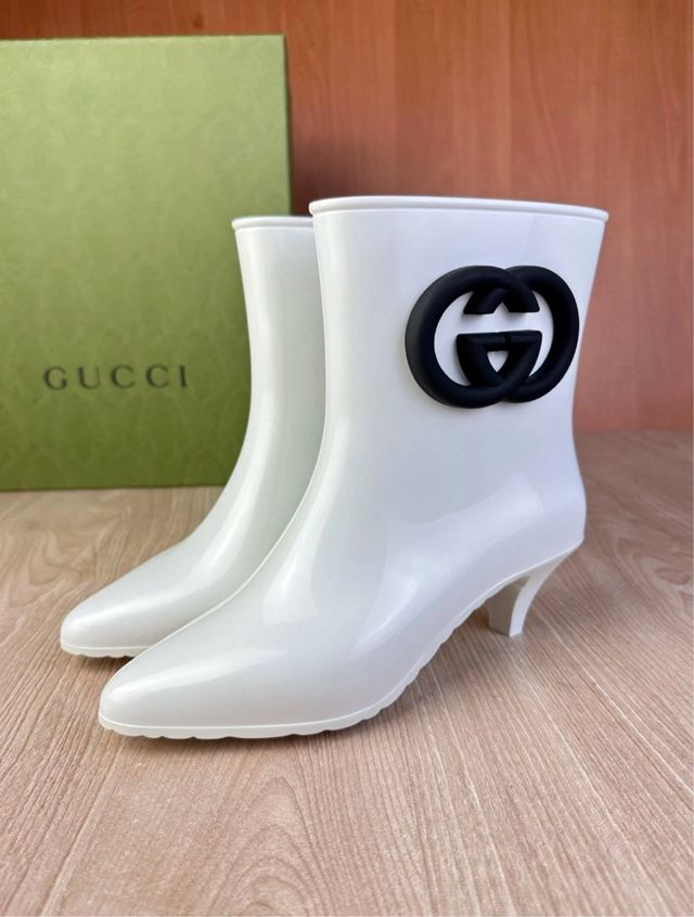 Botas Gucci Blancas Mujer