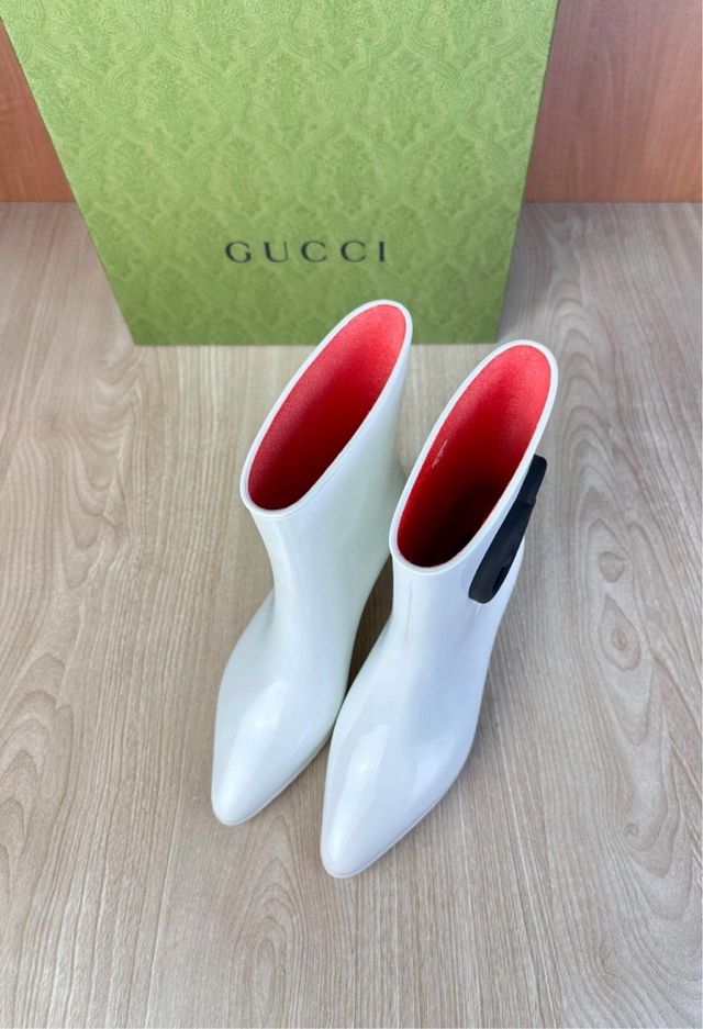 Botas Gucci Blancas Mujer