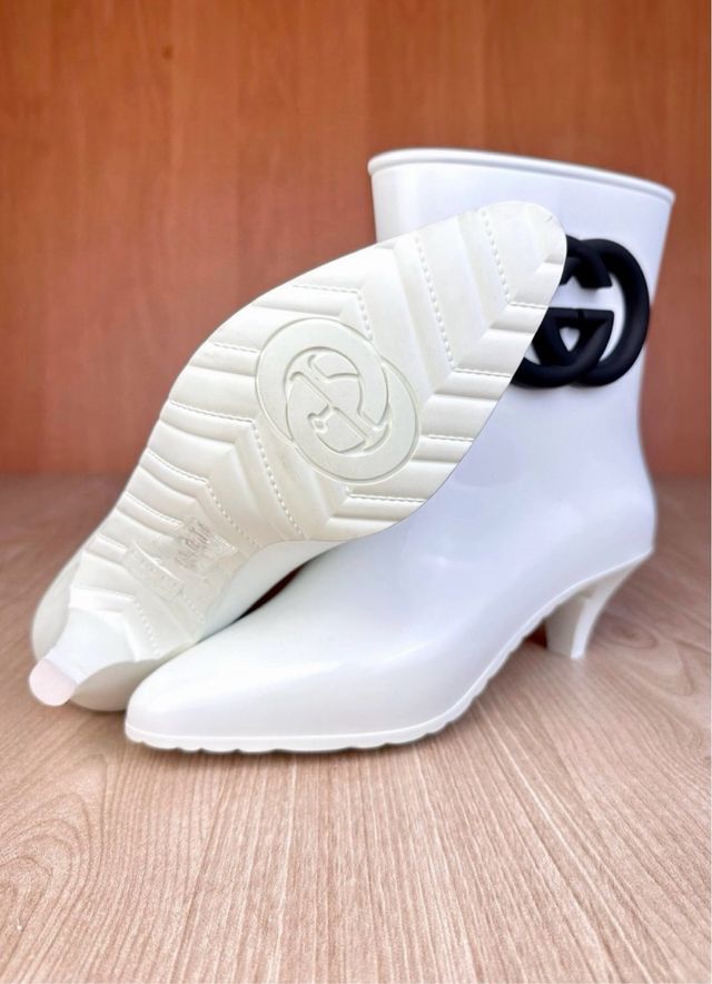 Botas Gucci Blancas Mujer