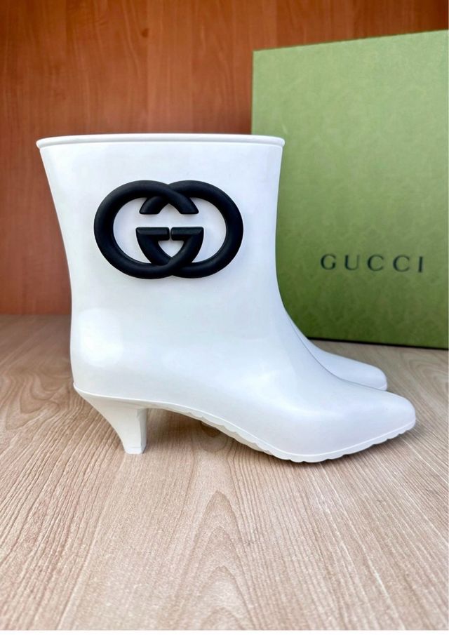 Botas Gucci Blancas Mujer