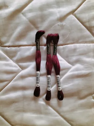 Lote 3 madejas Anchor N.70