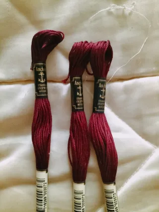 Lote 3 madejas Anchor N.70