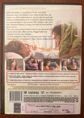 DVD "Um Lugar Para Viver" - John Krasinski