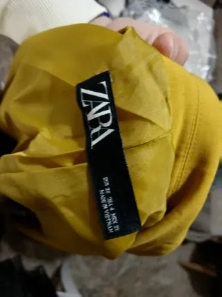 Americana Zara Talla M Amarilla