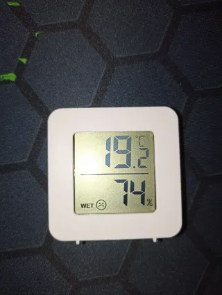 Mini termómetro higrómetro digital