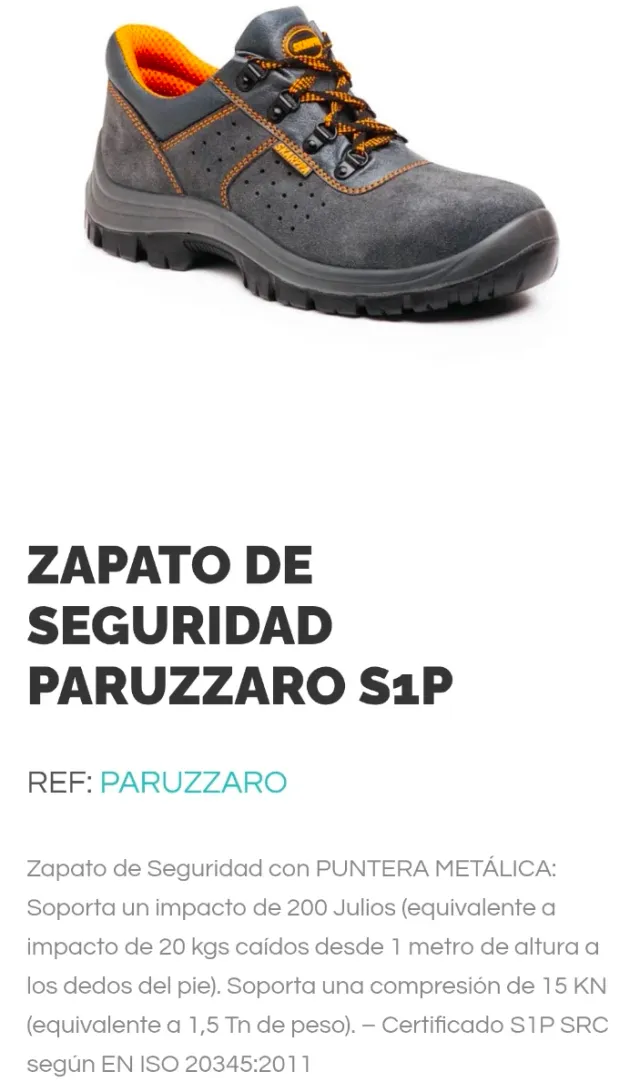 Scarpe di sicurezza grigie e arancioni