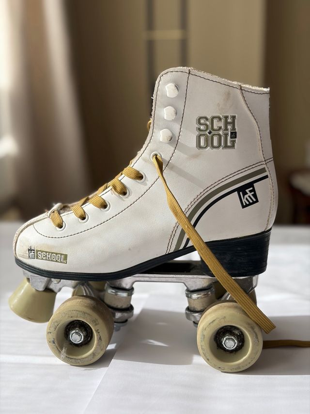 Patines blancos SCHOOL talla 34