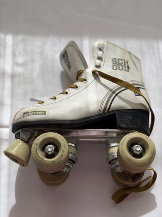 Patines blancos SCHOOL talla 34