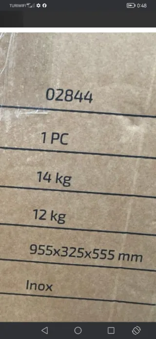 Campana extractora 90 cm nueva