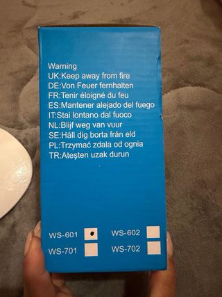 2 Lampade LED URAQT Bianche