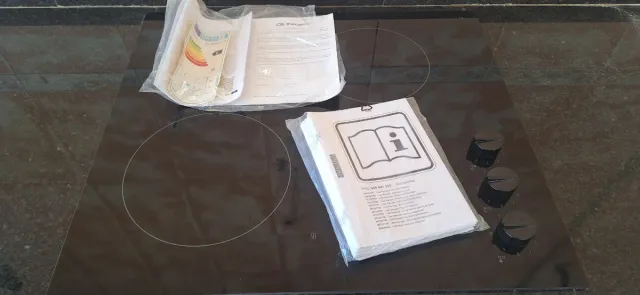 Placa vitrocerámica 3 fuegos