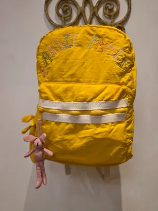 Mochila infantil amarilla