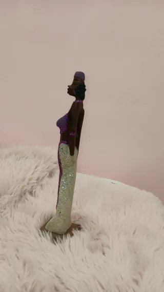 Figura africana decorativa