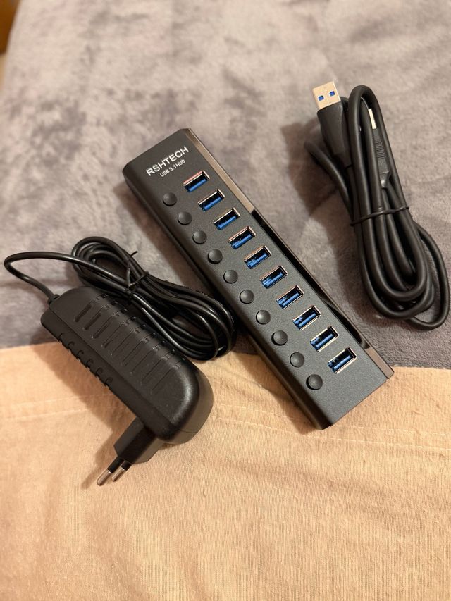 Hub USB RSHTECH 3.0 7 Porte