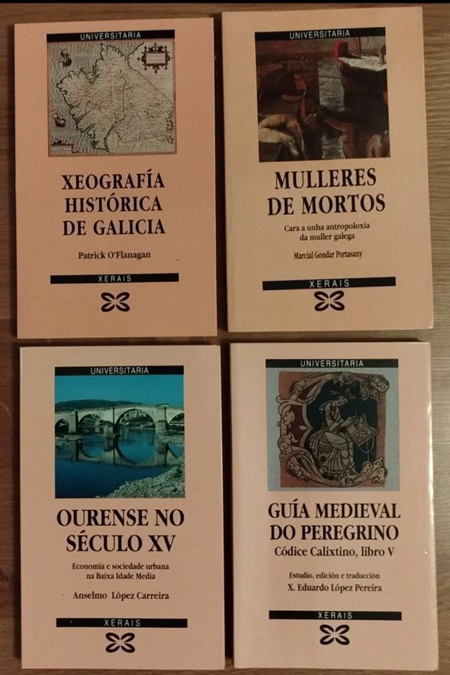 10€ por libro. Xerais Universitaria