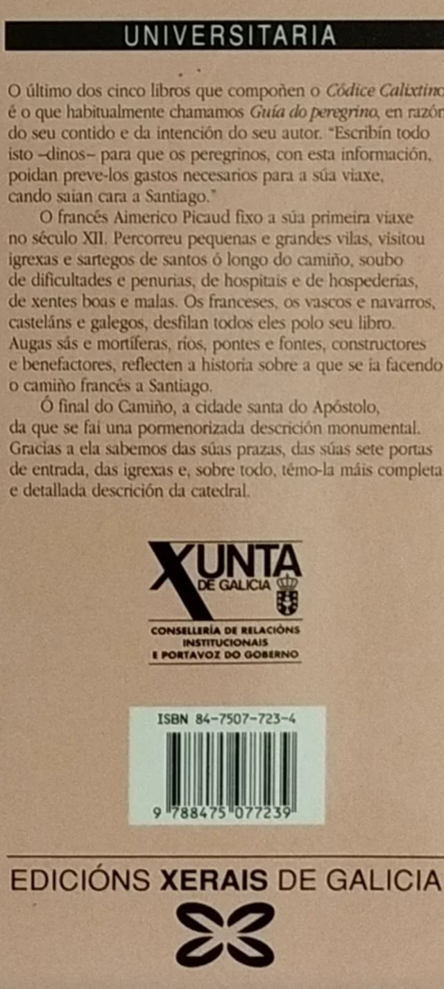 10€ por libro. Xerais Universitaria