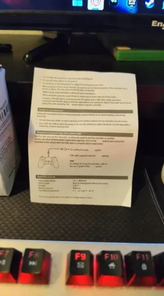 Mando PS4/PC Blanco Sony