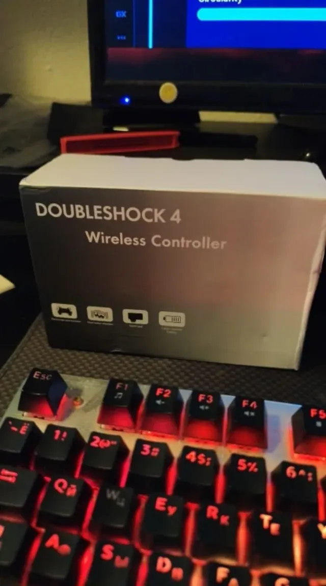 Mando PS4/PC Blanco Sony