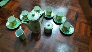 Conjunto de café vintage