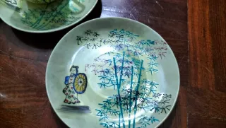 Conjunto de café vintage