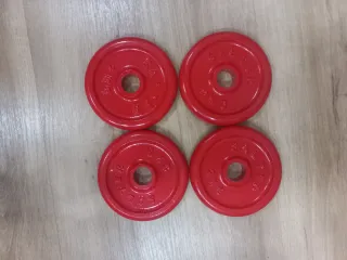 PESAS 2 DISCOS DE 2KG SALTER DE 30MM